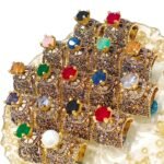 Gold Plated Adjustable Zircon Turkish Rings